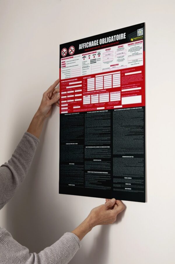 Panneau Affichage Obligatoire Entreprise