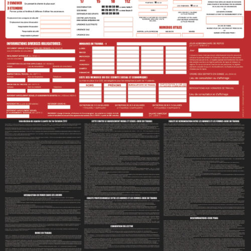 Panneau Affichage Obligatoire Entreprise